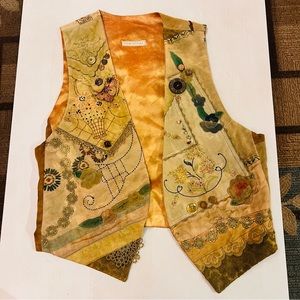 Cottagecore Style Vest/ Waistcoat. Size M/L